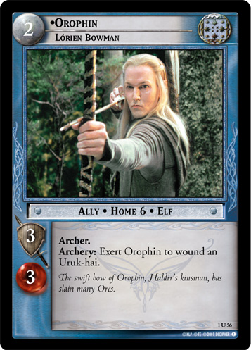 Orophin, Lorien Bowman